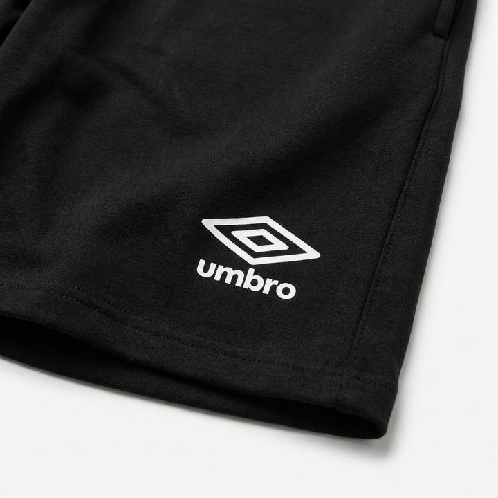 UMBRO KIDS SHORT BLACK WHITE 001