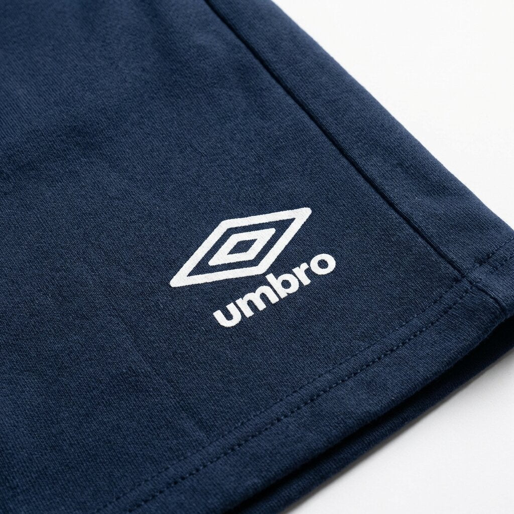 UMBRO KIDS SHORT NAVY WHITE 02A