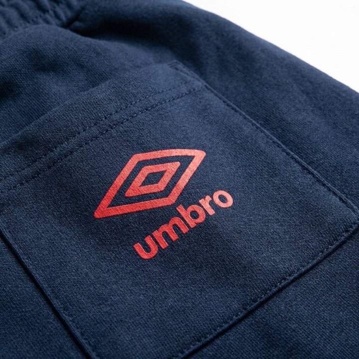 UMBRO KIDS SHORT NAVY WHITE 02X