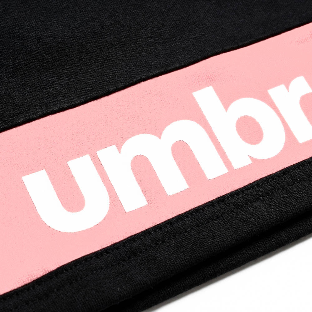 UMBRO KIDS SHORT BLACK PINK 001
