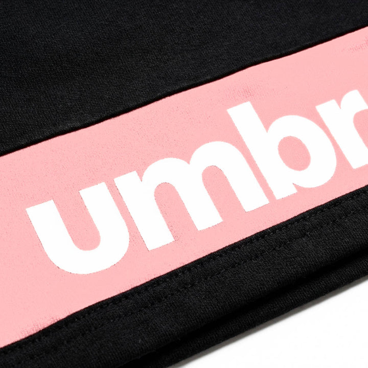 UMBRO KIDS SHORT BLACK PINK 001