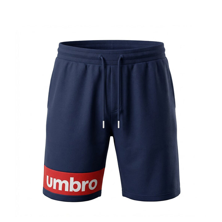 UMBRO KIDS SHORT NAVY RED 002