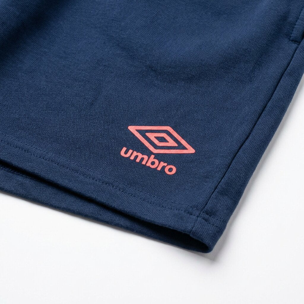 UMBRO KIDS SHORT NAVY RED 002