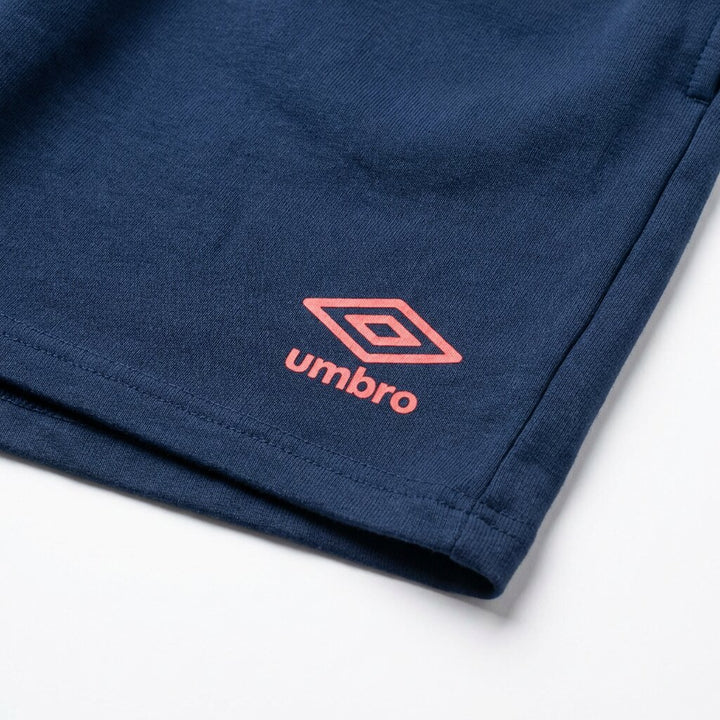 UMBRO KIDS SHORT NAVY RED 002
