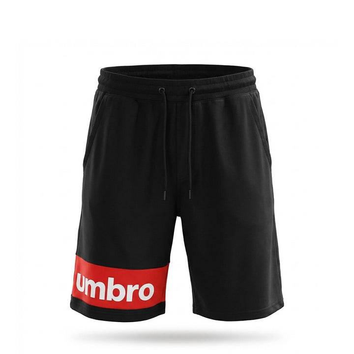 UMBRO KIDS SHORT BLACK RED 001