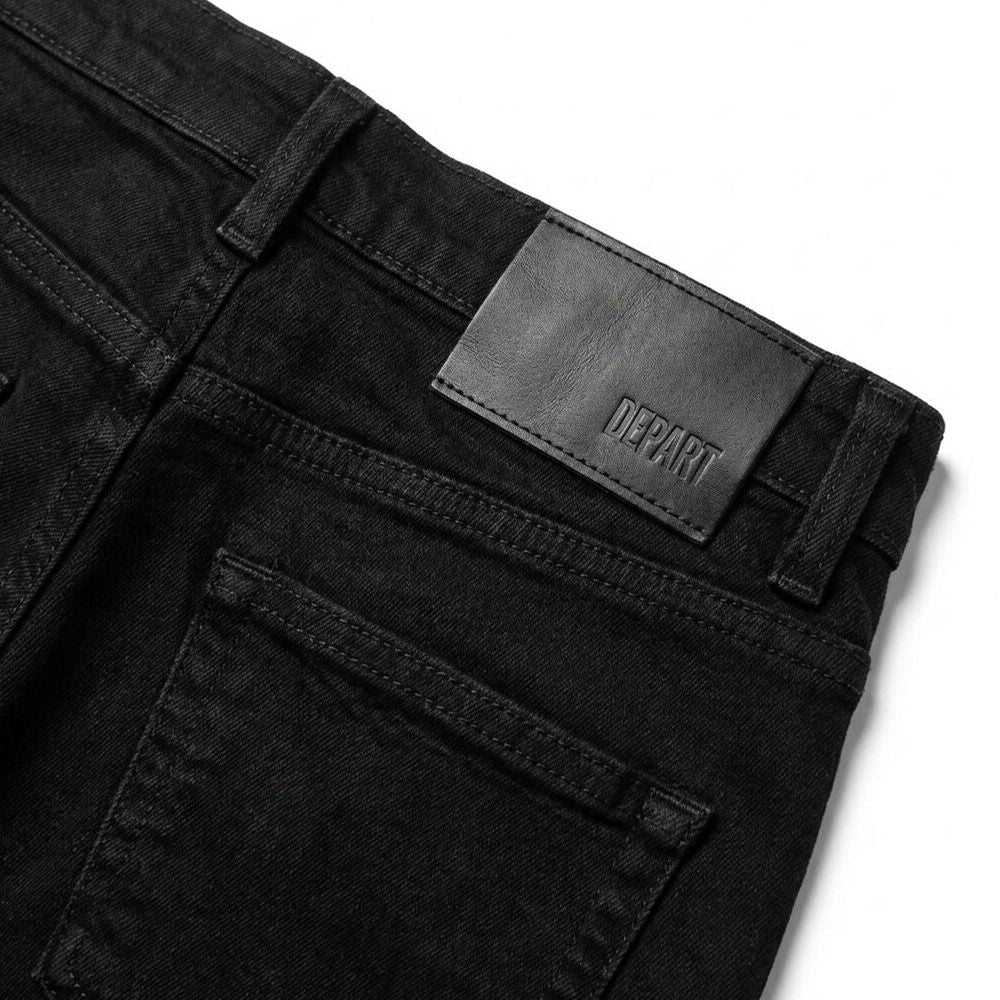 Depart Pantalon Jean Depart Regular Homme Noir