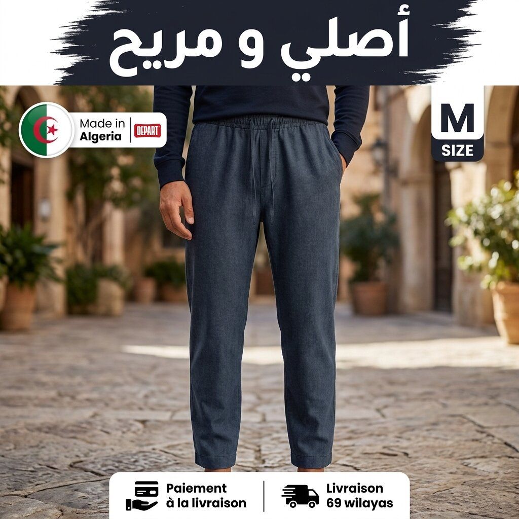 Depart Jean Jogger Homme Bleu