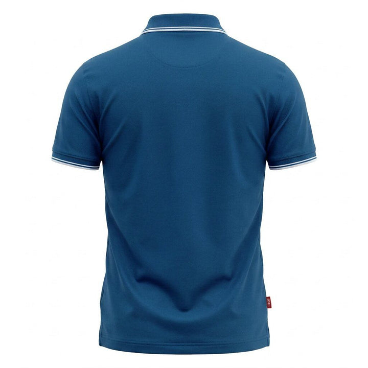 Depart Polo Select Homme Bleu