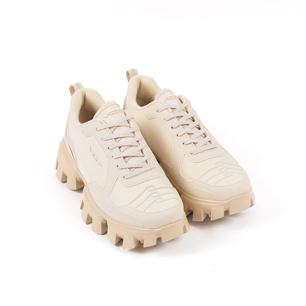 VO7 Baskets de Luxe Amber Homme Beige