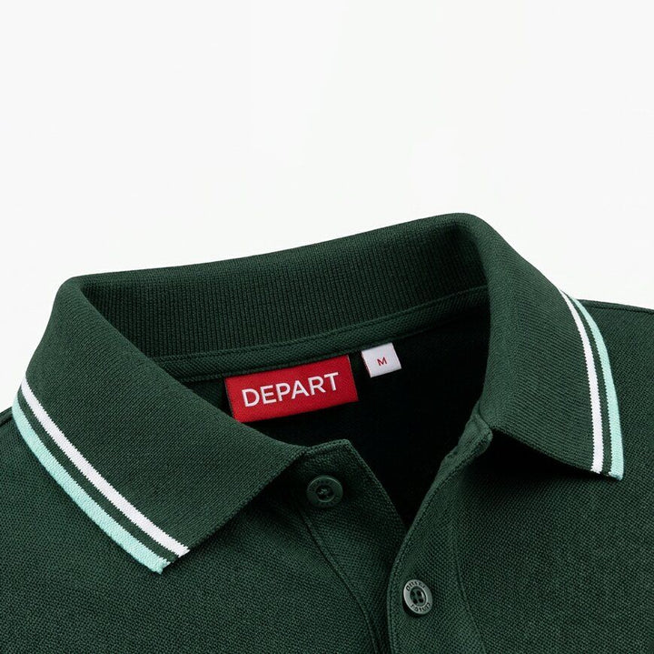 Depart Polo Select Homme Vert
