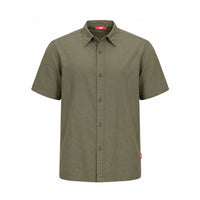 Depart Chemise en Lin Homme Kaki