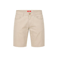 Depart Short Toile Homme Beige