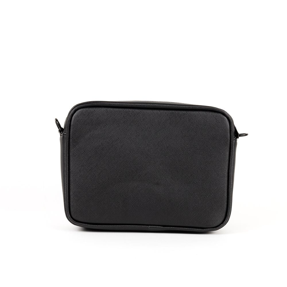 VO7 Sacoche de Luxe Homme Cuir 3 Pièces Noir