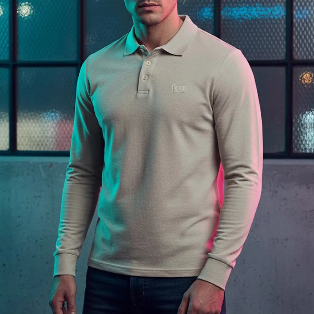 Depart Polo Homme Beige