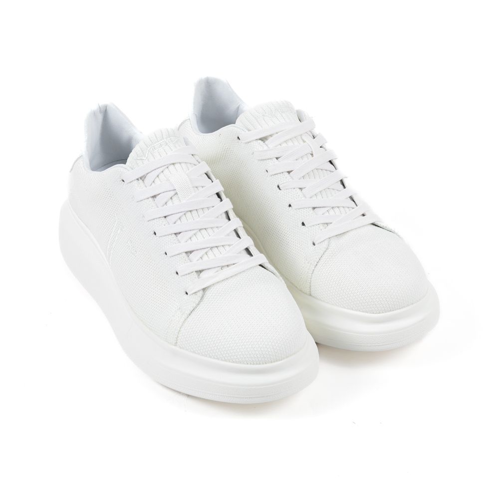 VO7 Baskets de Luxe Elysee Homme Blanc