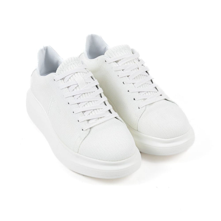 VO7 Baskets de Luxe Elysee Homme Blanc