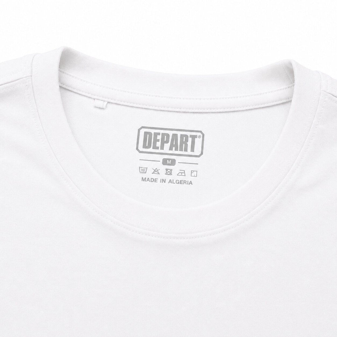 Depart T-Shirt Oversize Homme Blanc