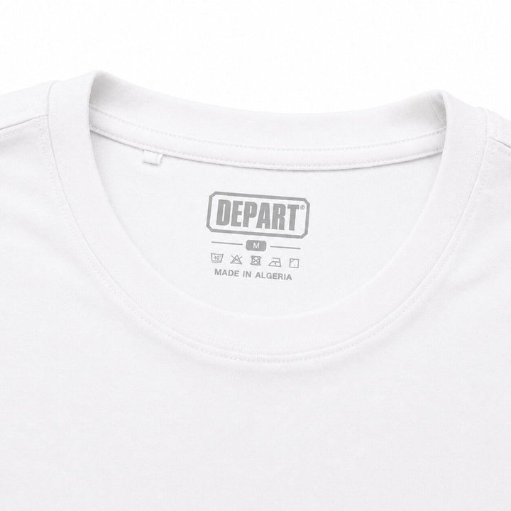 Depart T-Shirt Oversize Homme Blanc