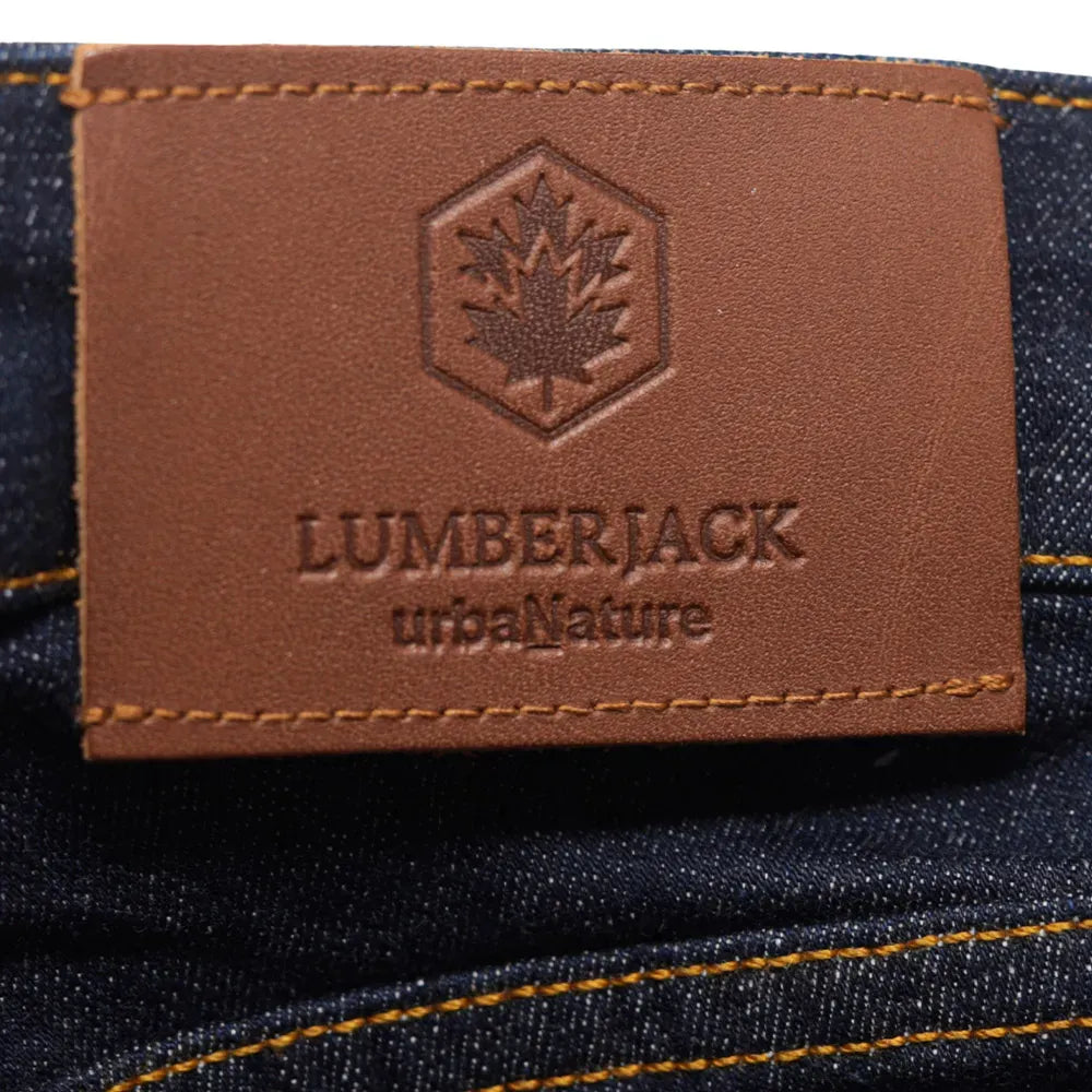 Lumberjack Jeans Slim Homme Bleu Marine