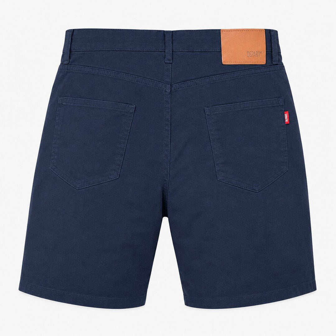 Depart Short Toile Homme Bleu Marine