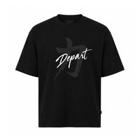 Depart T-Shirt Oversize Homme Noir
