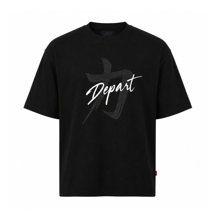 Depart Men T-Shirt Oversize Black
