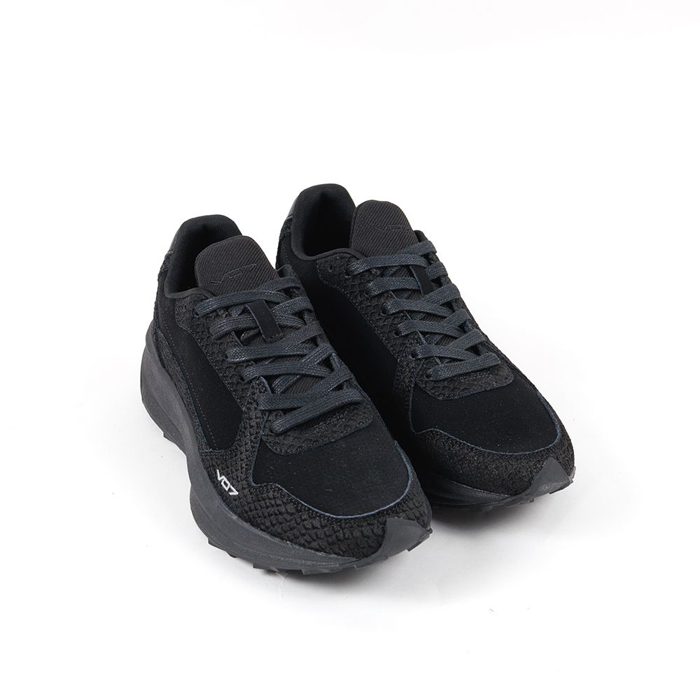 VO7 Baskets de Luxe Oran Homme Noir