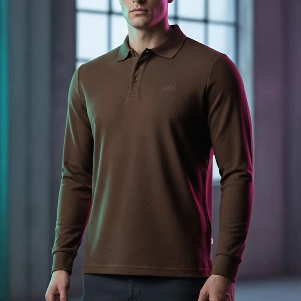 Depart Polo Homme Marron