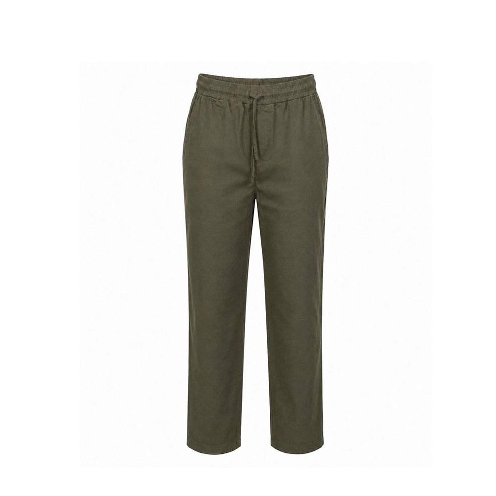 Depart Men Pantalon Lin Kaki