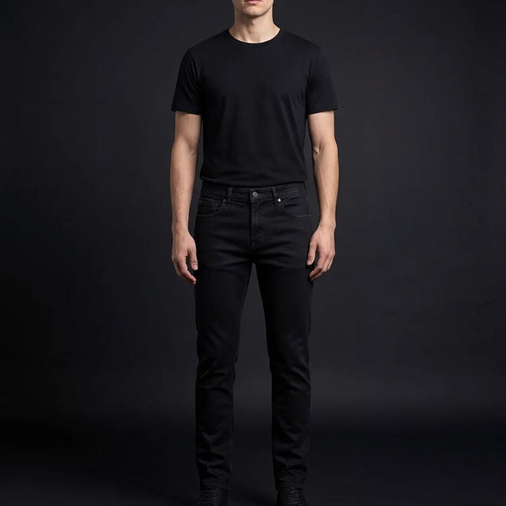 Depart Jeans Slim Homme Noir