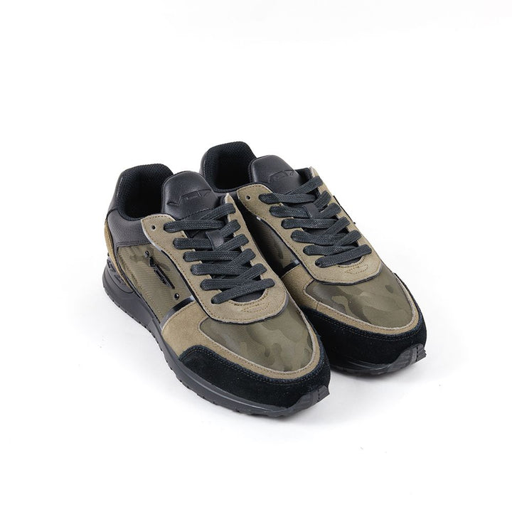 VO7 Chaussures Casual Milan Homme Vert Militaire
