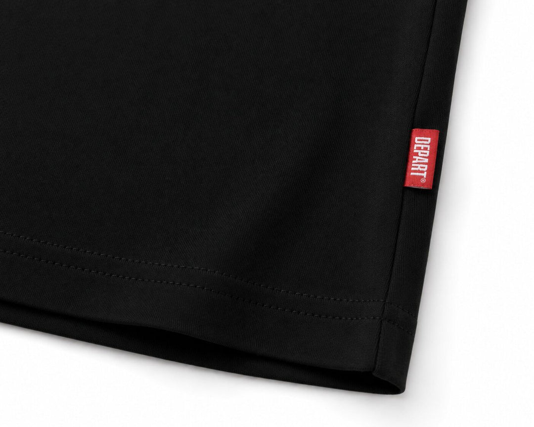 Depart T-Shirt Oversize Homme Noir