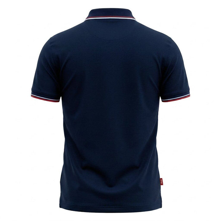 Depart Polo Select Homme Bleu Marine