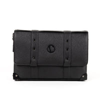 VO7 Sacoche de Luxe Homme Cuir Noir