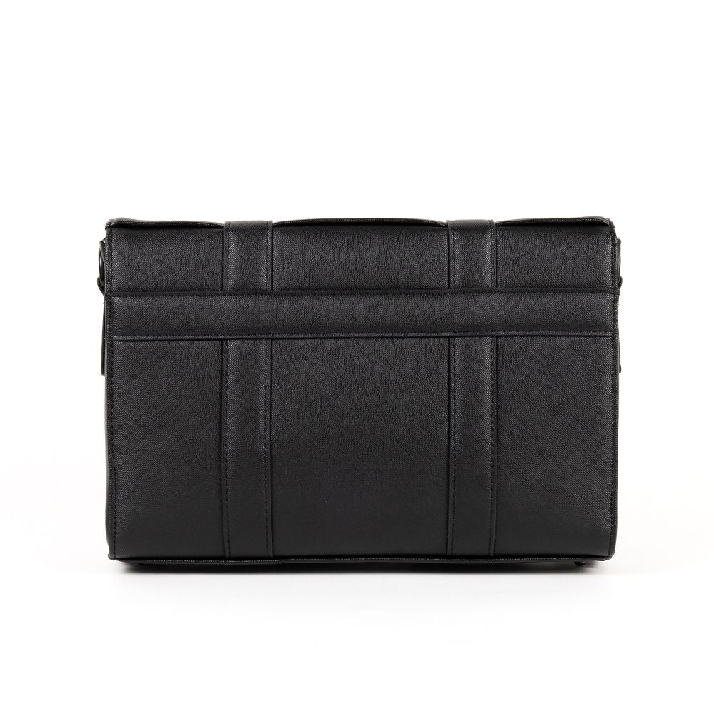 VO7 Sacoche de Luxe Homme Cuir Noir