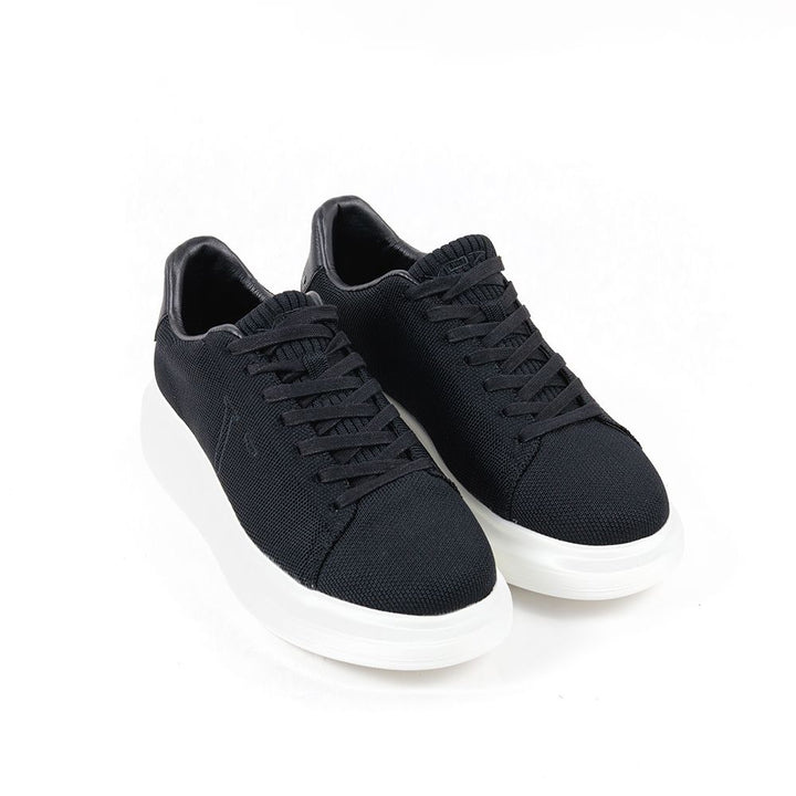 VO7 Baskets de Luxe Elysee Homme Noir