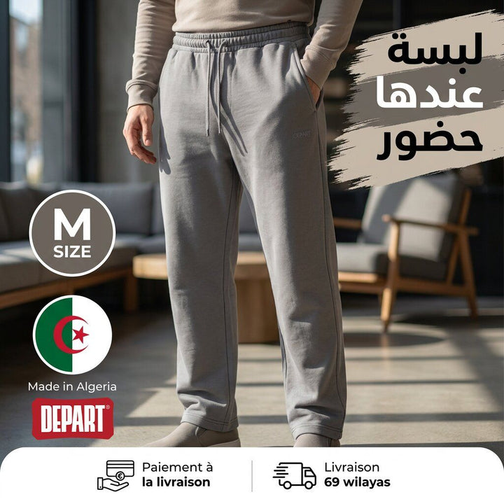 Depart Pantalon Jogging Homme Anthracite