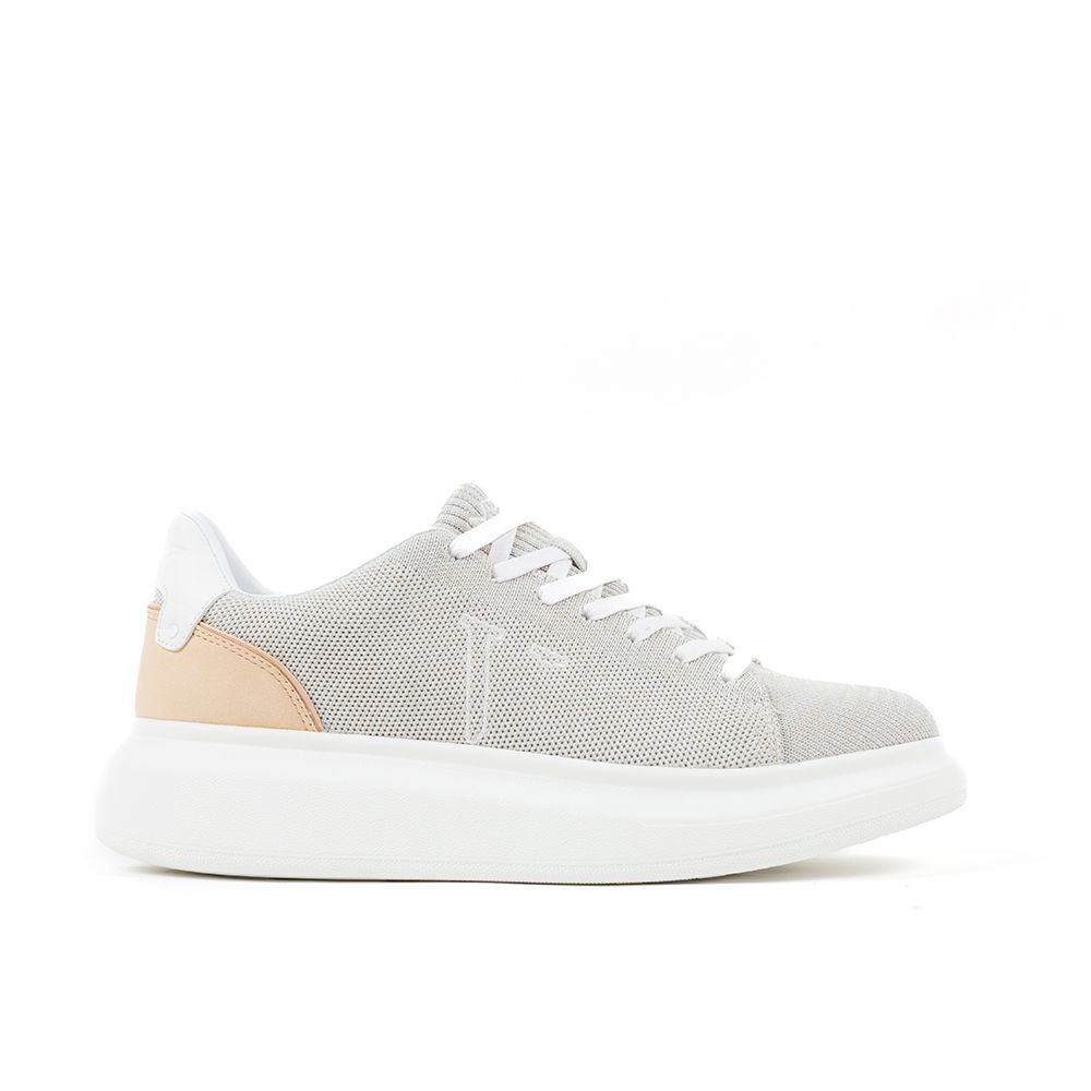 VO7 Baskets De Luxe VO7 Elyesse Homme Gris Grisbeige