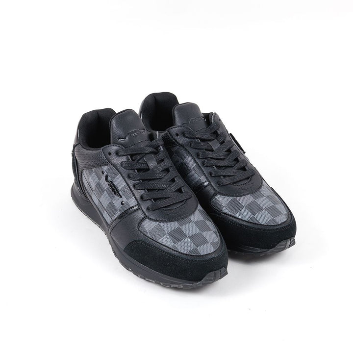 VO7 Chaussures Casual Milan Square Homme Noir/Gris