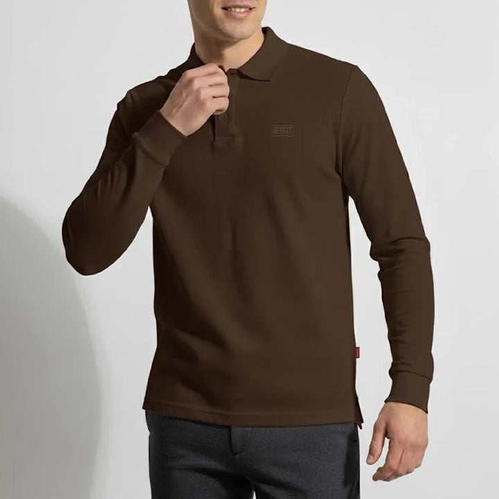 Depart Polo Homme Marron