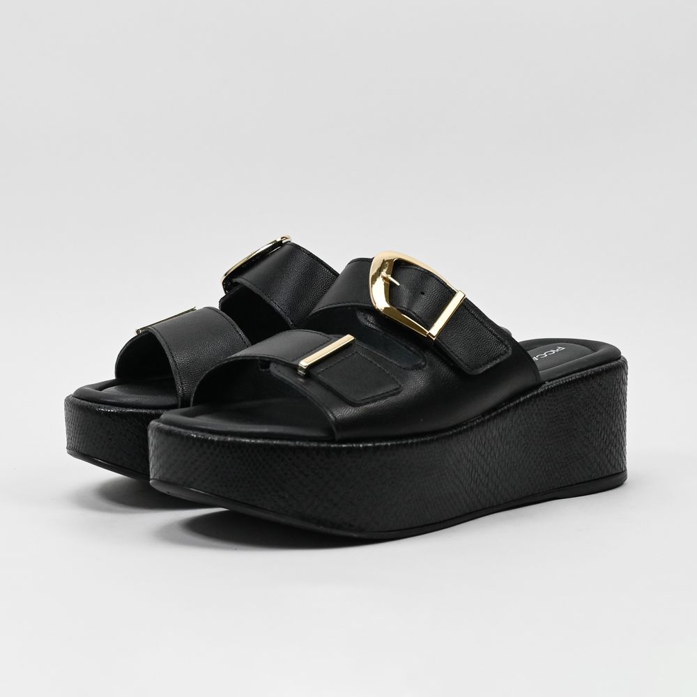 Piccadilly Mules Compensées Leia Femme