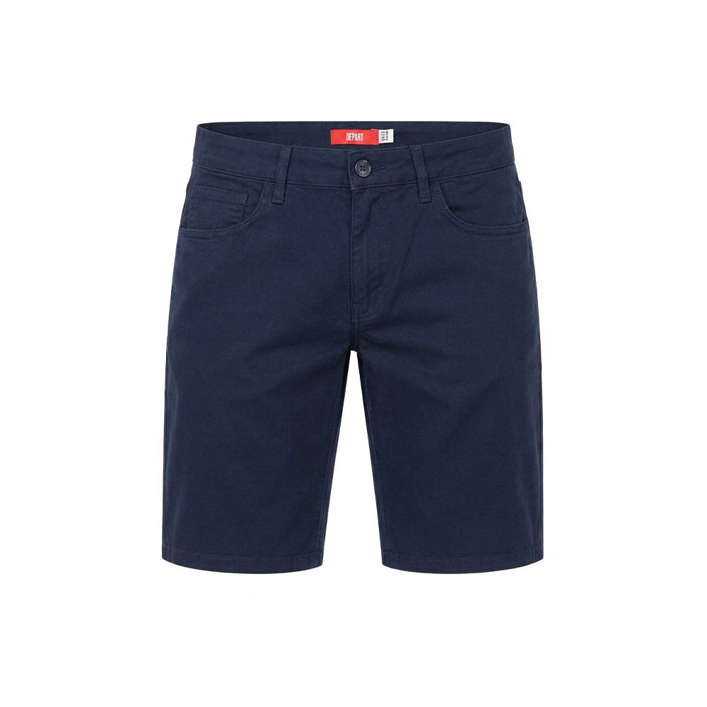Man Non Denim Short Toile Navy