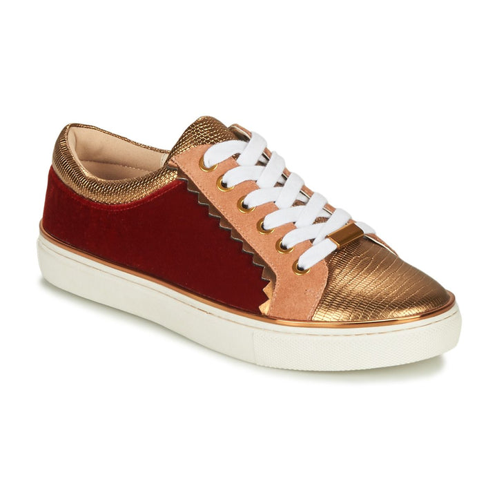 Andre Baskets Casual Femme Rouge