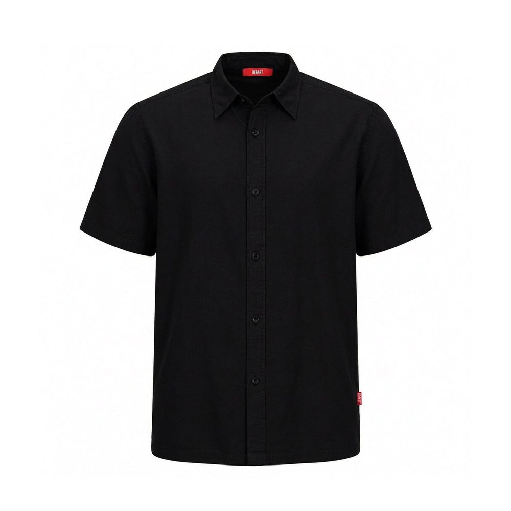 Depart Men Chemise Lin Black