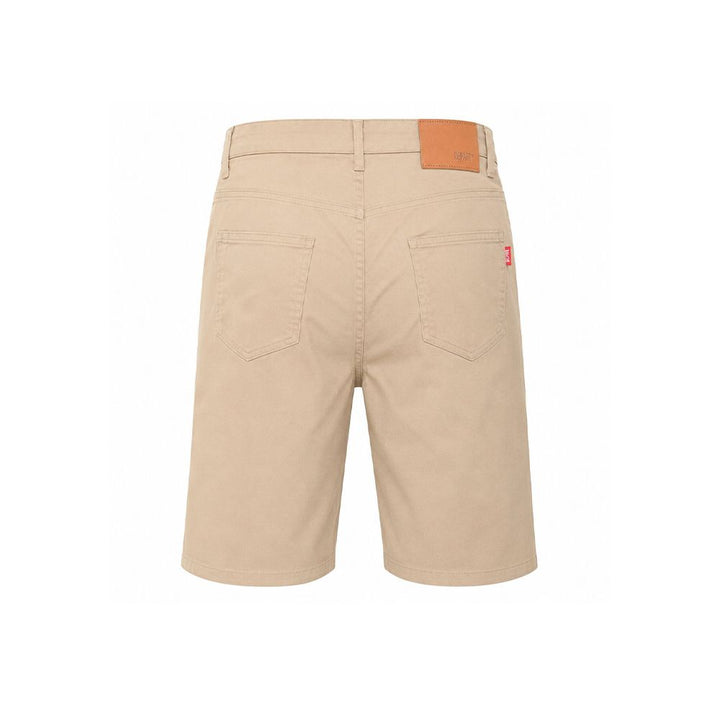 Depart Short Toile Homme Beige