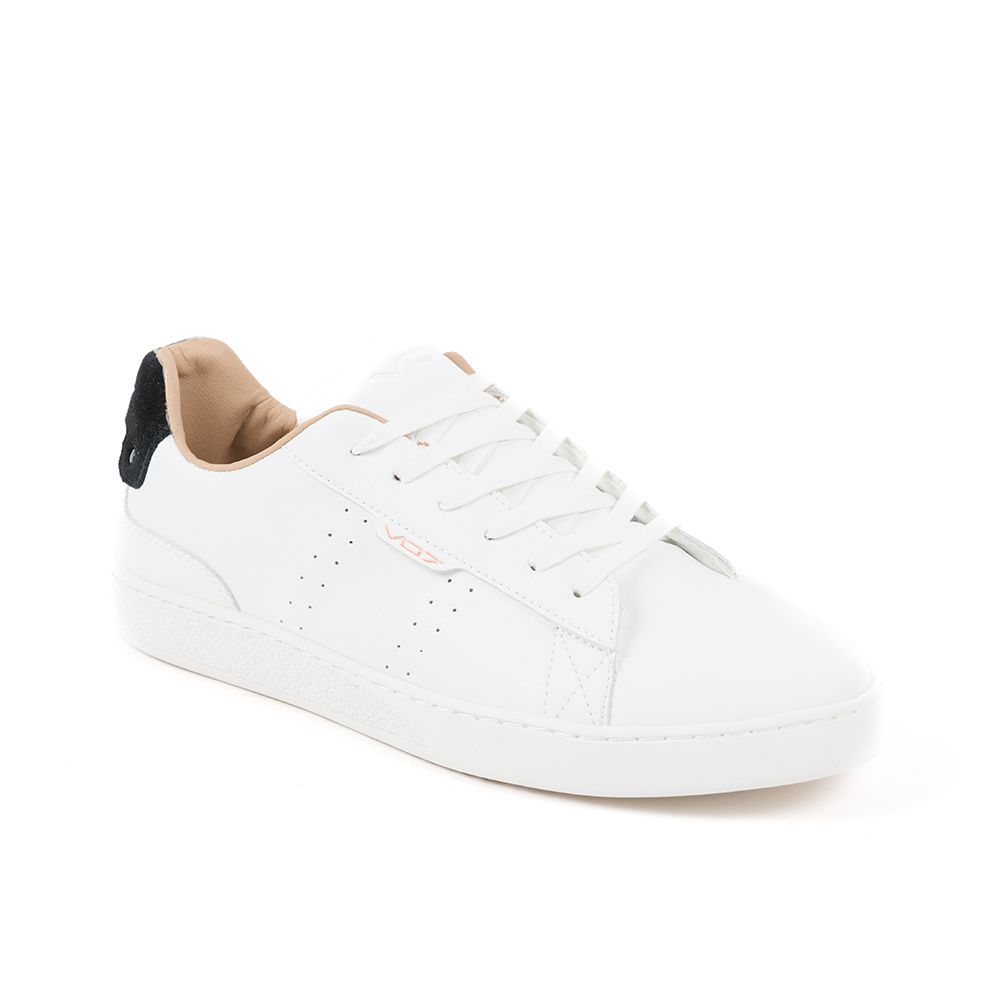 VO7 Baskets de Luxe Aston Homme Blanc