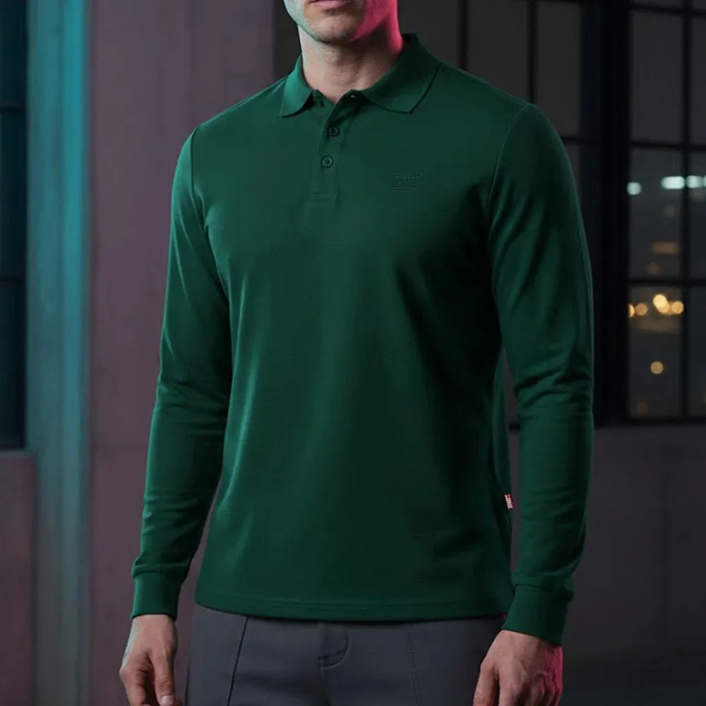 Depart Polo Homme Vert