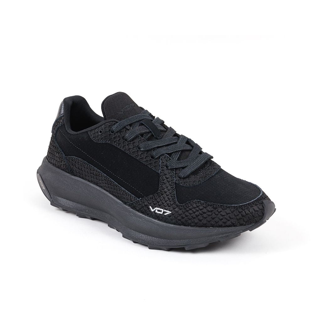 VO7 Baskets de Luxe Oran Homme Noir