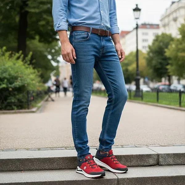 Lumberjack Jeans Homme Bleu LBJ60258-402