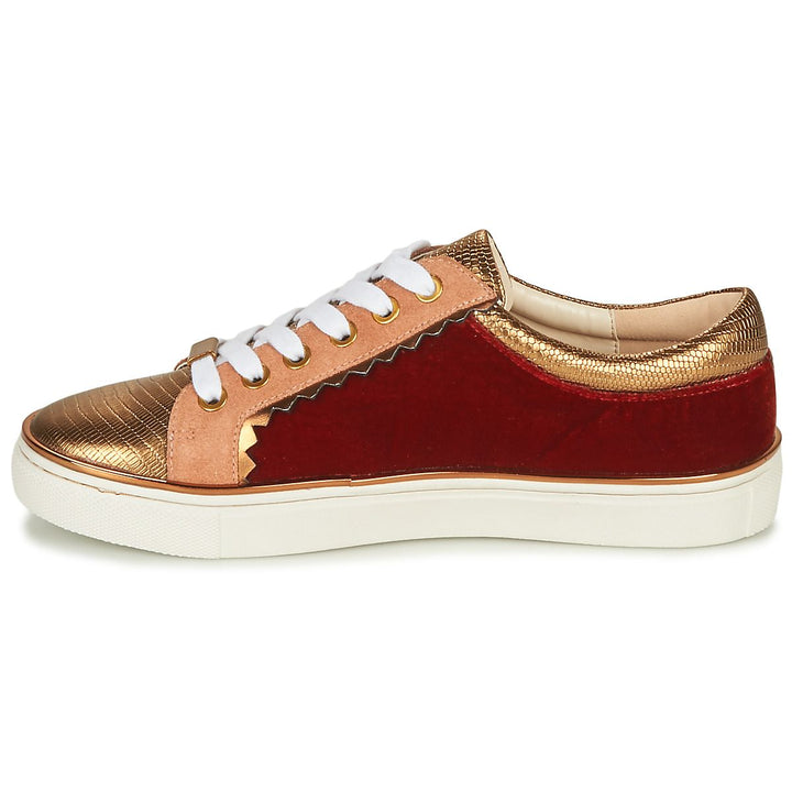 Andre Baskets Casual Femme Rouge